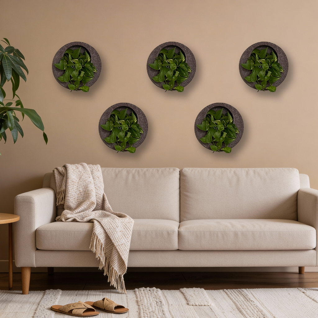 Yashvi greem wall mount planter