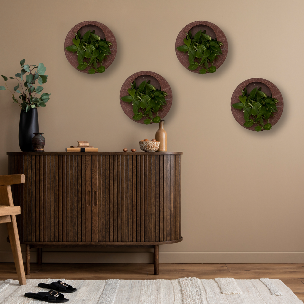 Full Moon Wall Mount Planter