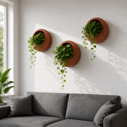 Full Moon Wall Mount Planter Redstone
