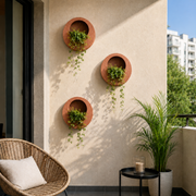 Full Moon Wall Mount Planter Redstone