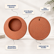 Full Moon Wall Mount Planter Redstone