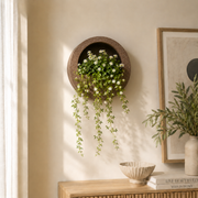 Half Moon Wall Mount Planter - Coffeestone