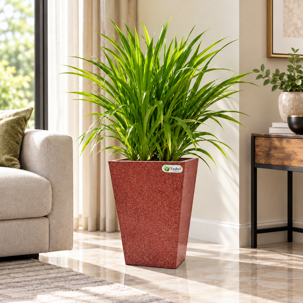 Roto Molded Planters - Vertical - Redstone