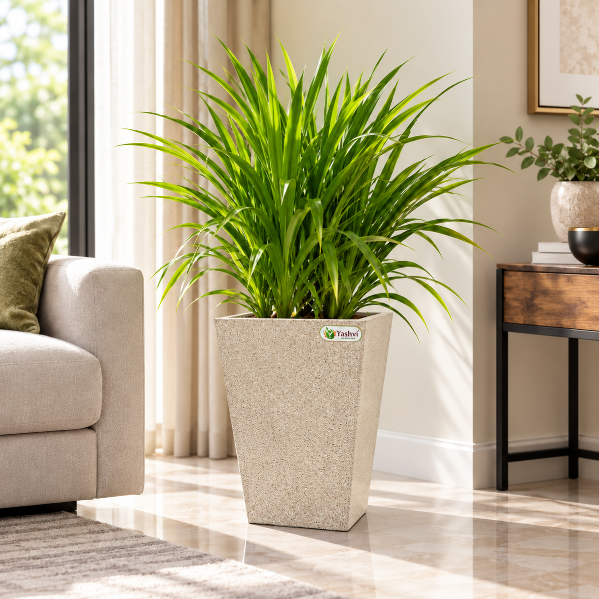 Roto Molded Planters - Vertical - Sandstone